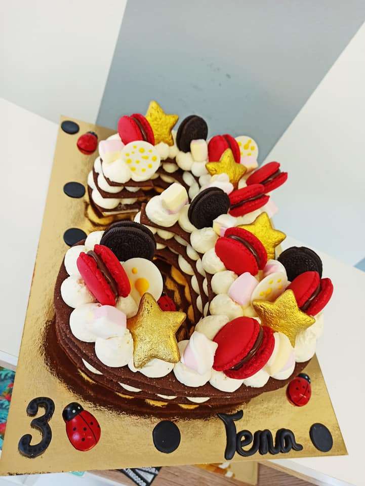 Slova/brojevi torte slika-8