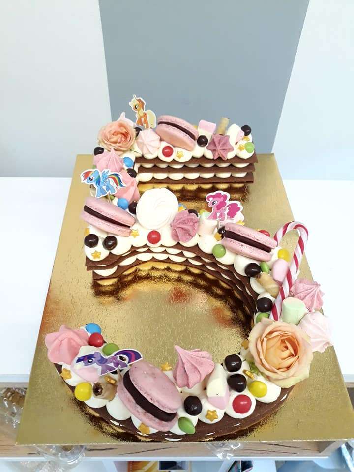 Slova/brojevi torte slika-19